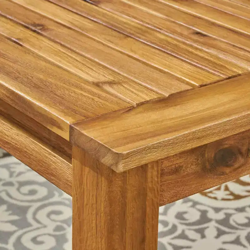 Conjunto de comedor expandible para patio de 7 piezas Nadia, de madera y mimbre - Natural/marrón/beige - Christopher Knight Home: incluye 6 sillas y cojines extraíbles