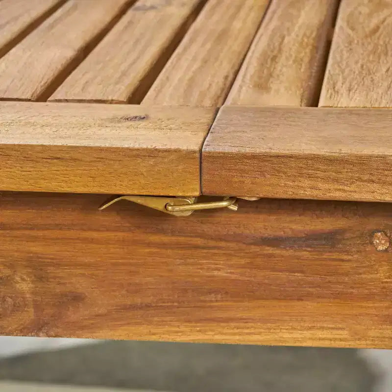 Conjunto de comedor expandible para patio de 7 piezas Nadia, de madera y mimbre - Natural/marrón/beige - Christopher Knight Home: incluye 6 sillas y cojines extraíbles