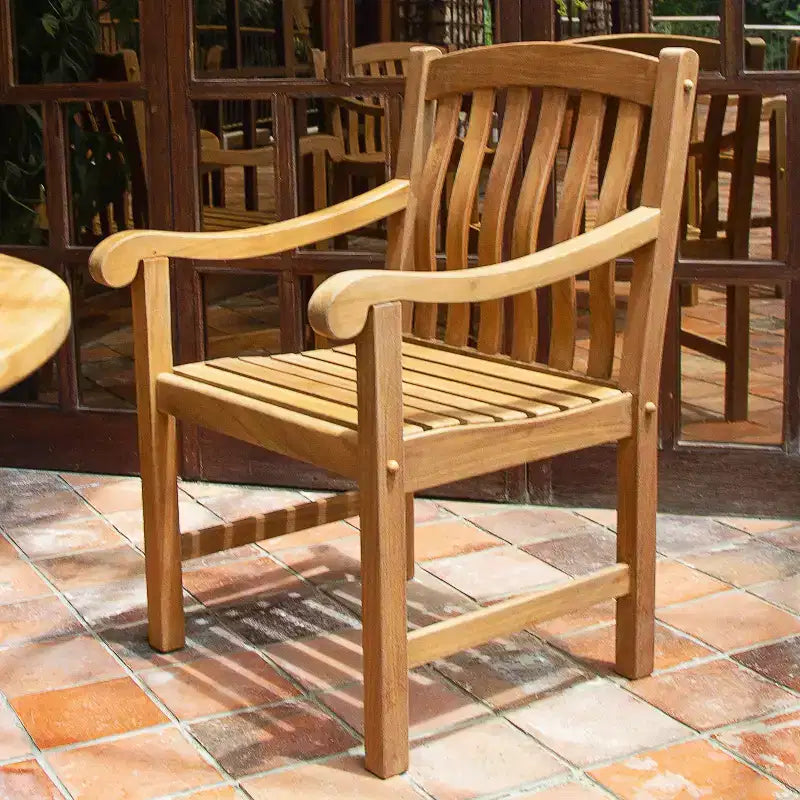 Sonoma Lane Gresham 5-teiliges Outdoor-Essset aus Teakholz – witterungsbeständig