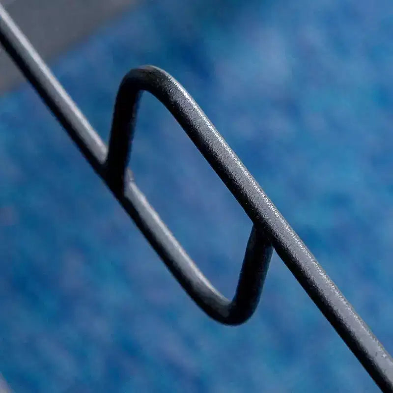 Ensemble de salle à manger d’extérieur 5 pièces avec chaises à assise suspendue et table carrée en aluminium thermolaqué - Captiva Designs : ensemble de terrasse résistant aux intempéries