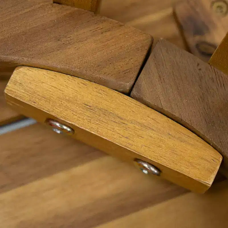 Christopher Knight Home Zephyr Outdoor-Essset aus Akazienholz mit Sitzpolstern, Teakholz