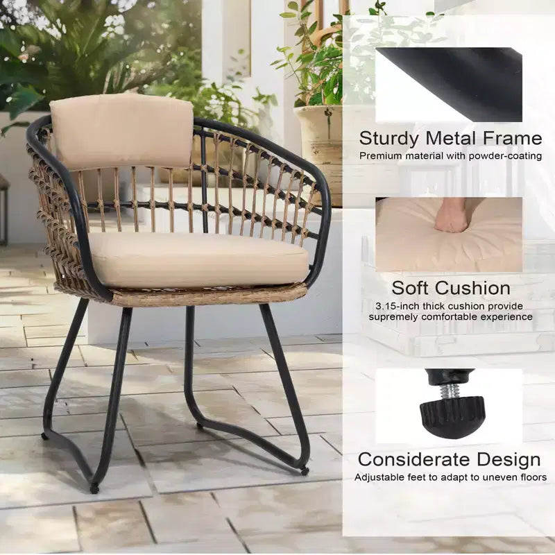 Ensemble repas extérieur Crestlive Products pour 6 personnes, en aluminium, avec table rectangulaire extensible et chaises, imperméable, antirouille, toutes saisons