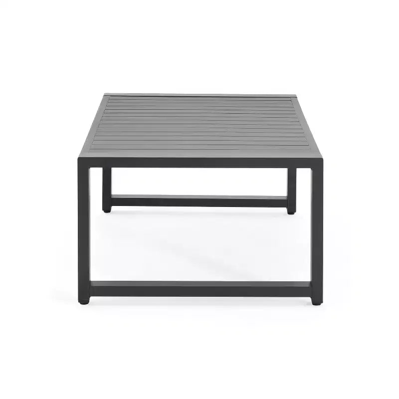 Christopher Knight Home Thorne Modernes Outdoor-Sitz-Set aus Aluminium für 4 Personen