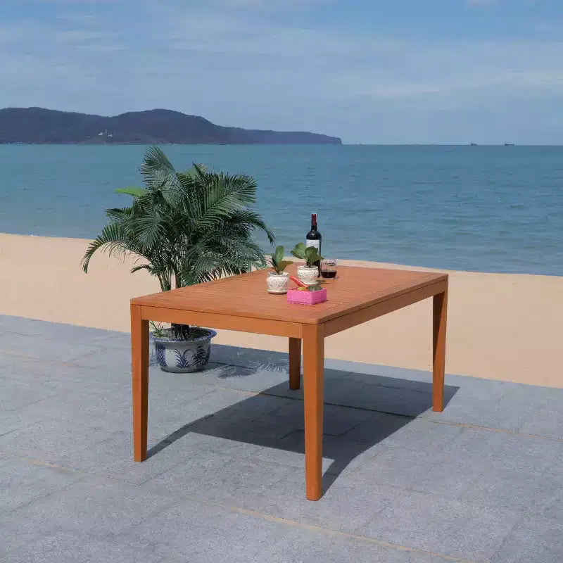 Wilming conjunto de comedor - para interiores y exteriores - PAT7065 - natural - Safavieh