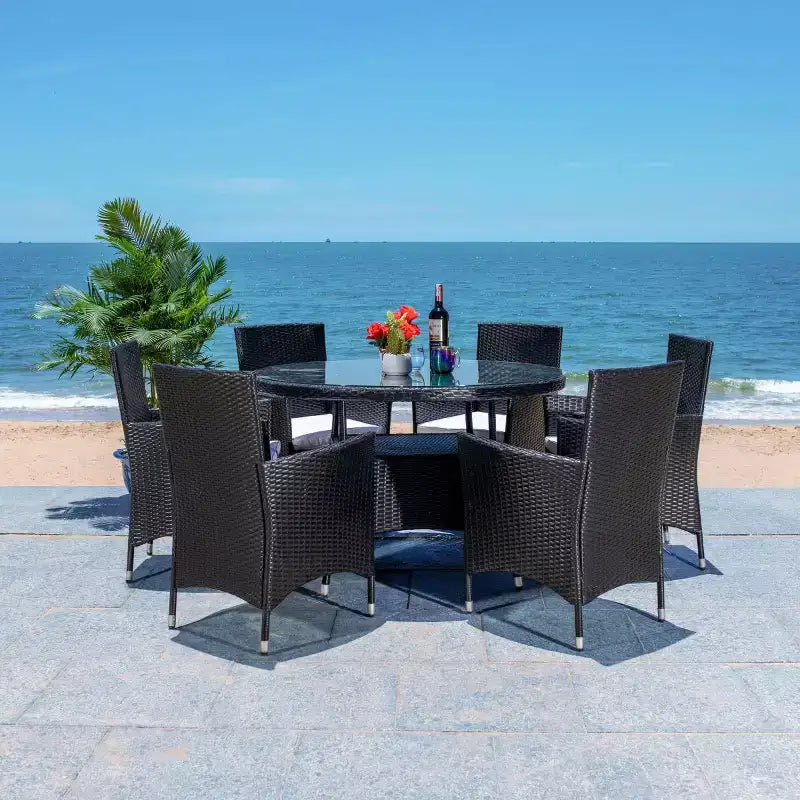 Conjunto de comedor Challe - Interior/exterior - PAT7702 - Safavieh