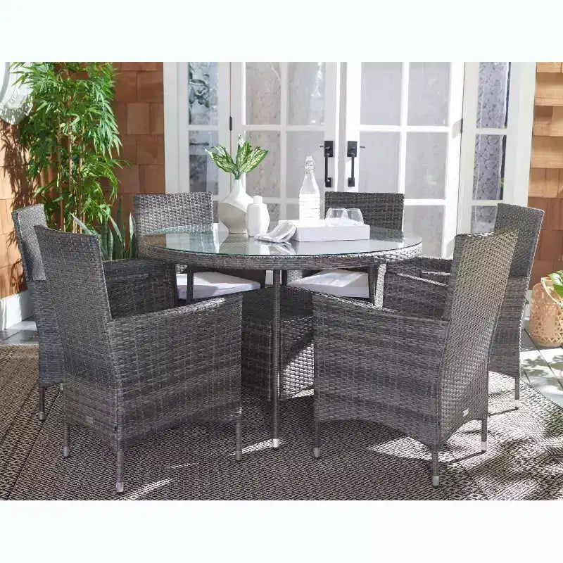 Conjunto de comedor Challe - Interior/exterior - PAT7702 - Safavieh