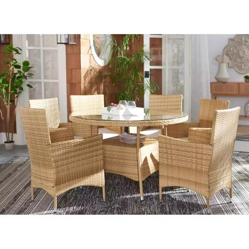 Conjunto de comedor Challe - Interior/exterior - PAT7702 - Safavieh