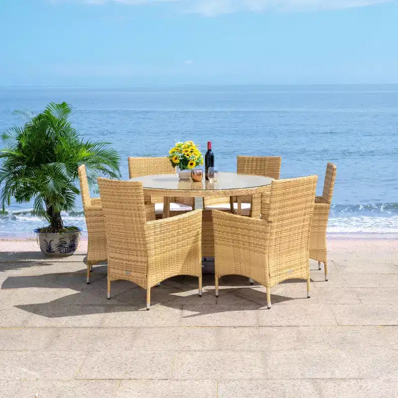 Conjunto de comedor Challe - Interior/exterior - PAT7702 - Safavieh