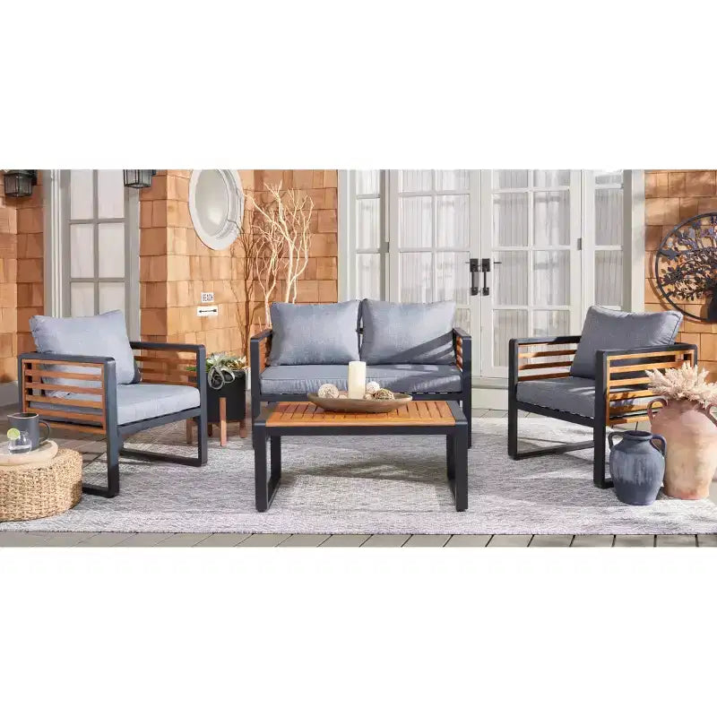 Vesta matgrupp med 4 delar - inom-/utomhus - PAT7737 - Safavieh