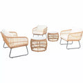 Venta 5 Piece Living Set - Indoor/Outdoor - PAT9007 - Safavieh