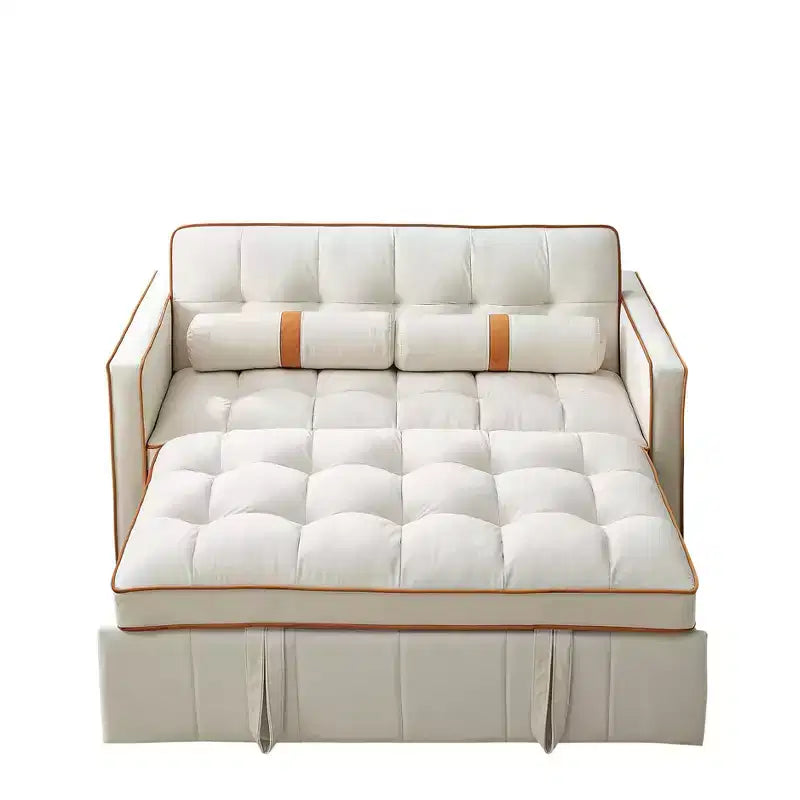 Stylish 3-Seater + 1-Seater Teddy Sofa Set - Wooden Frame & Cushions for Modern Living Rooms