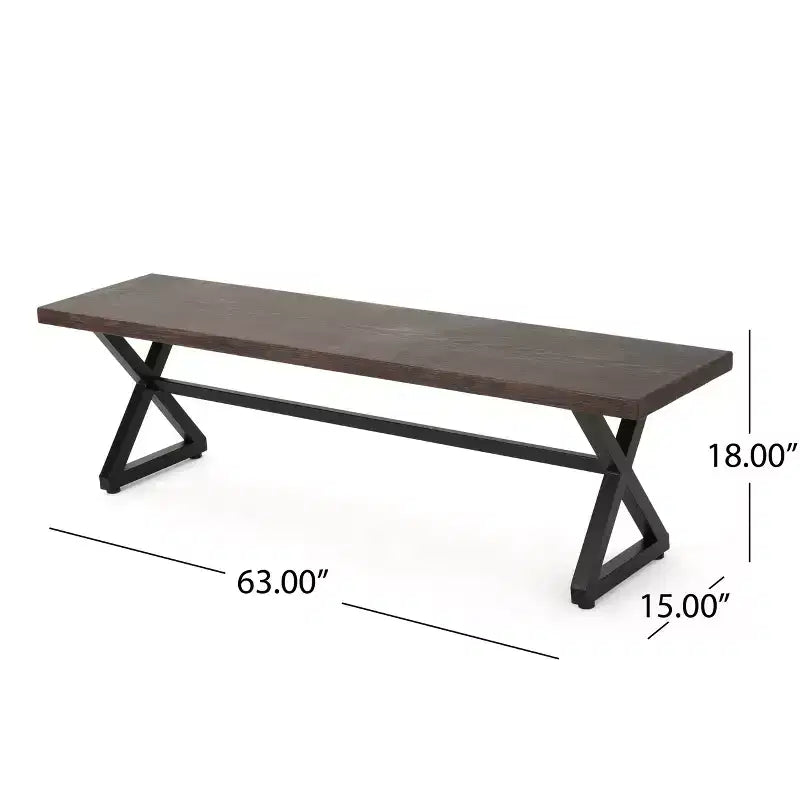 Christopher Knight Home Perault 6-delige eetset voor buiten van wicker en aluminium, met bank, meerkleurig bruin/bruin