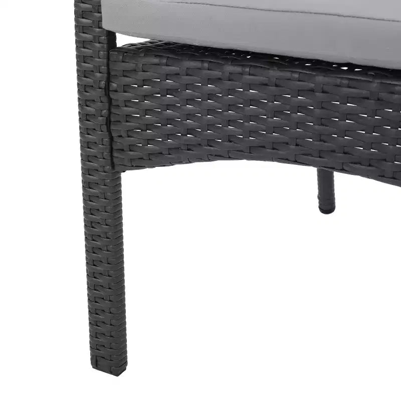 Conjunto de comedor de exterior de 7 piezas Christopher Knight Home Adina, de mimbre y aluminio, con cojines
