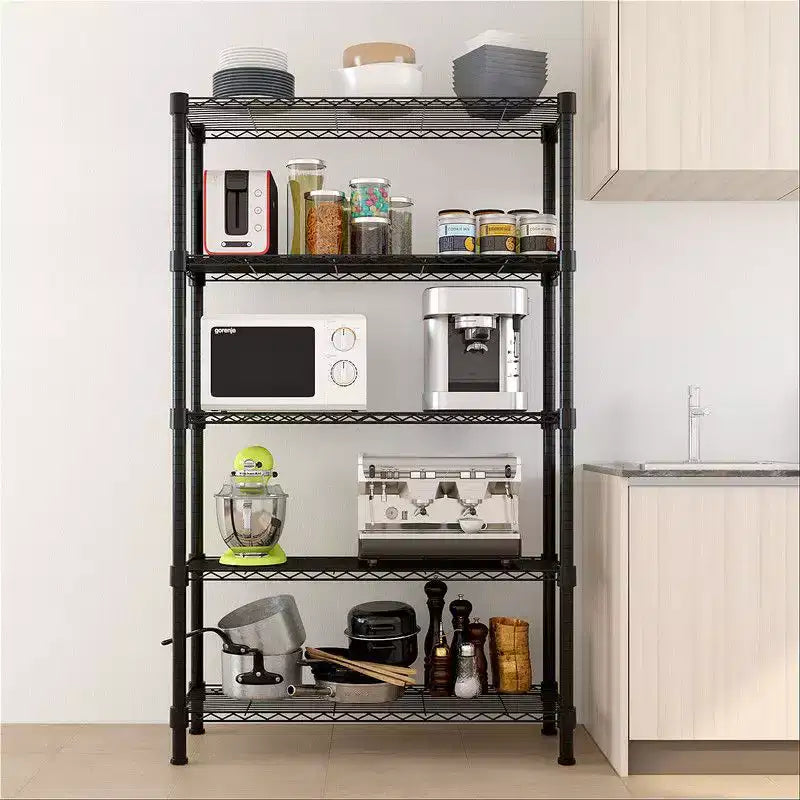 35.43" Wide 5-Tier Metal Shelving Unit