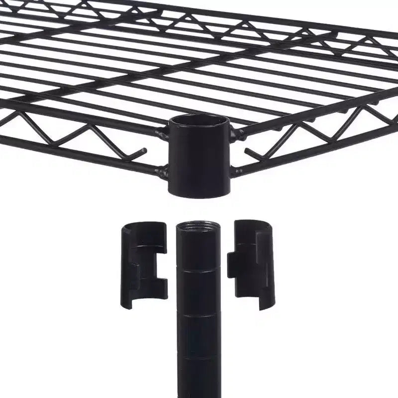 35.43" Wide 5-Tier Metal Shelving Unit