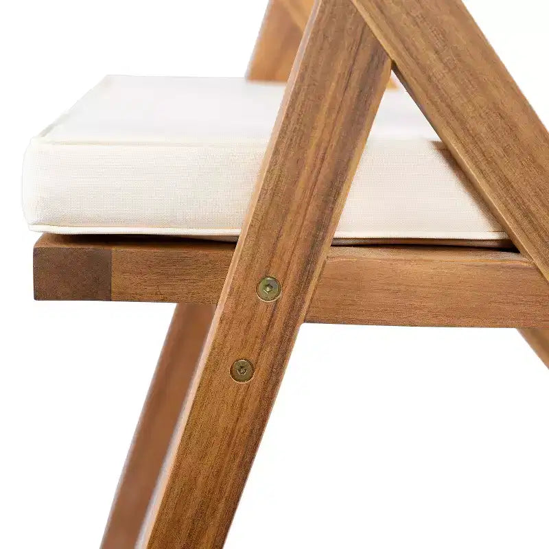 Conjunto de comedor expandible para exterior de 7 piezas Christopher Knight Home Reynard, con mesa de madera de acacia y sillas con respaldo de cuerda