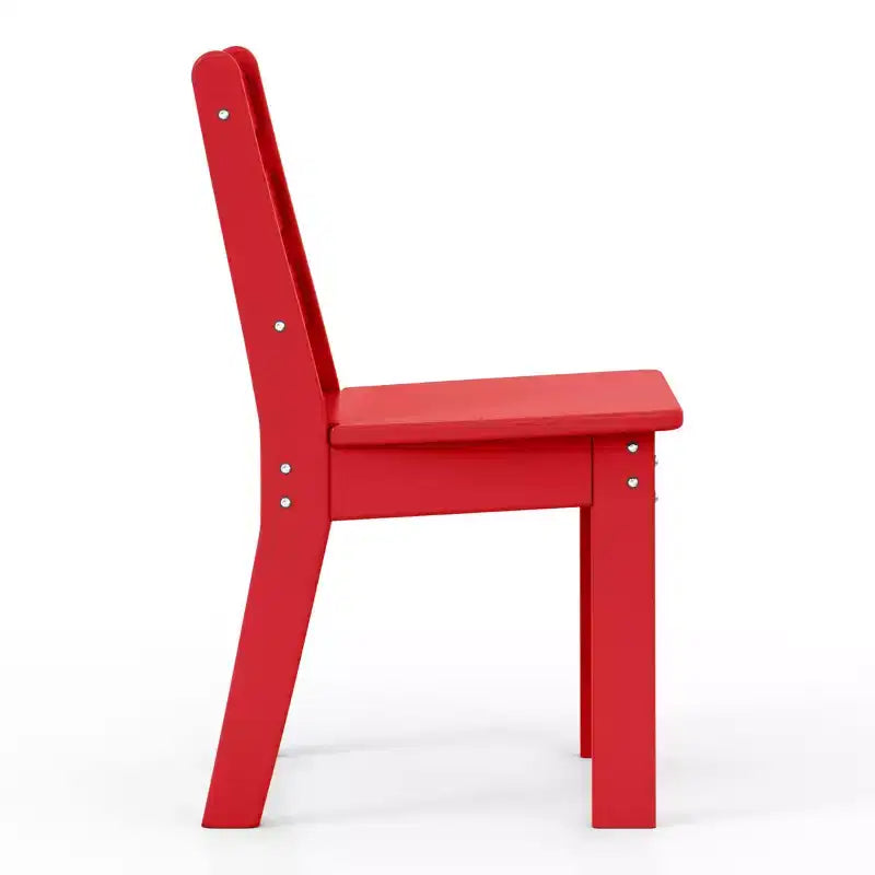 WestinTrends Treehouse Kids 5-teiliges Esszimmerset aus HDPE mit Tisch und Stühlen