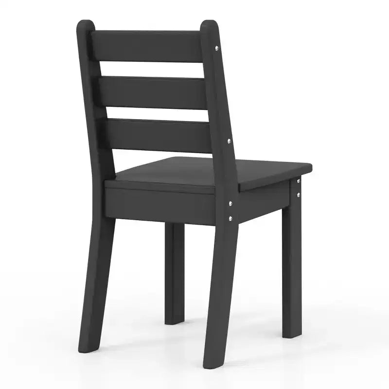 WestinTrends Treehouse Kids 5-teiliges Esszimmerset aus HDPE mit Tisch und Stühlen