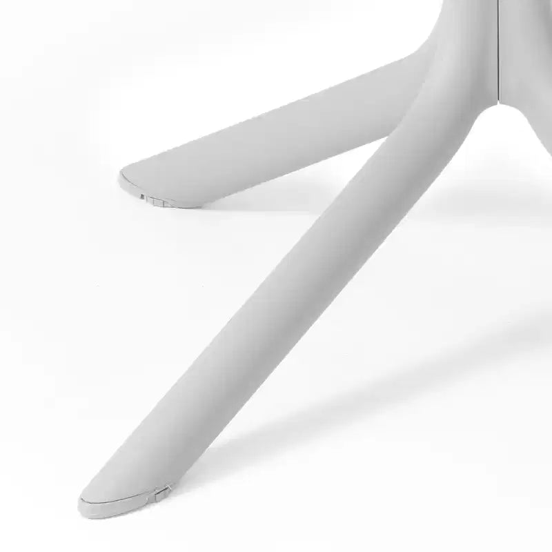 WestinTrends Playa: juego moderno de mesa redonda y sillas de comedor de 5 piezas para patio, con sillas de comedor apilables