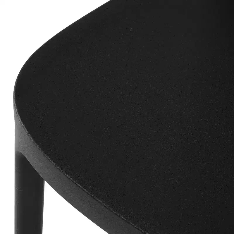 Conjunto de mesa de comedor rectangular de metal para patio exterior de 7 piezas WestinTrends Playa con sillas apilables para patio