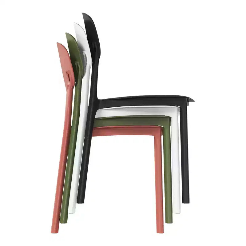 Conjunto de mesa de comedor rectangular de metal para patio de exterior de 7 piezas Playa de WestinTrends con sillas auxiliares apilables de patio de estilo moderno de mediados de siglo