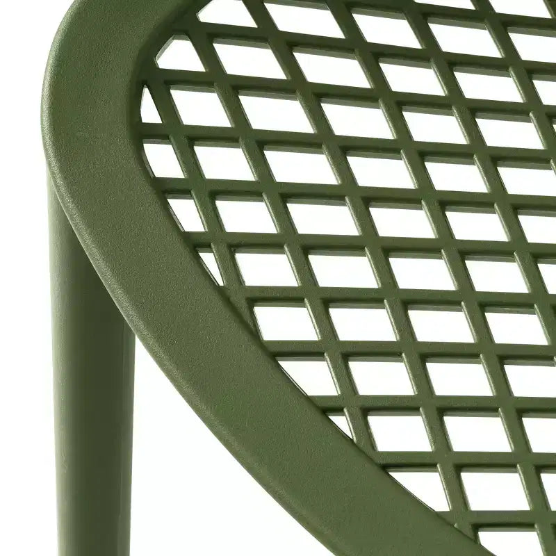 Juego de mesa de comedor para patio de 7 piezas WestinTrends Playa, de metal, con sillas apilables