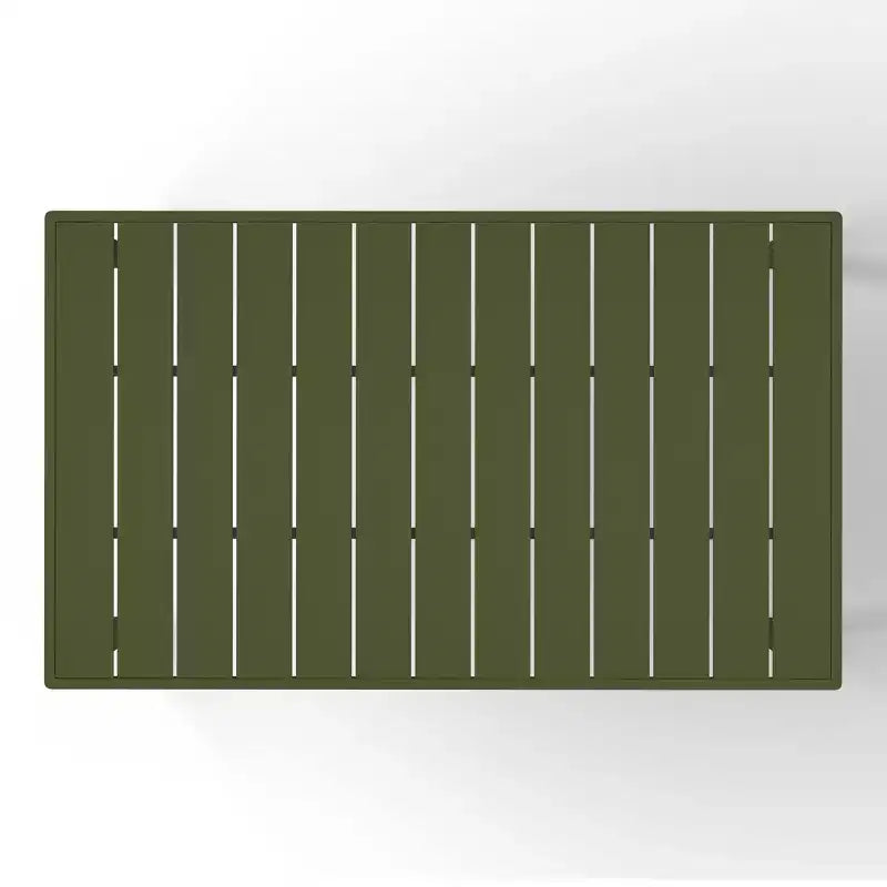 Juego de mesa de comedor para patio de 7 piezas WestinTrends Playa, de metal, con sillas apilables