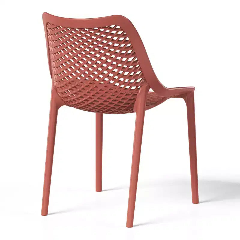 Juego de mesa de comedor para patio de 7 piezas WestinTrends Playa, de metal, con sillas apilables