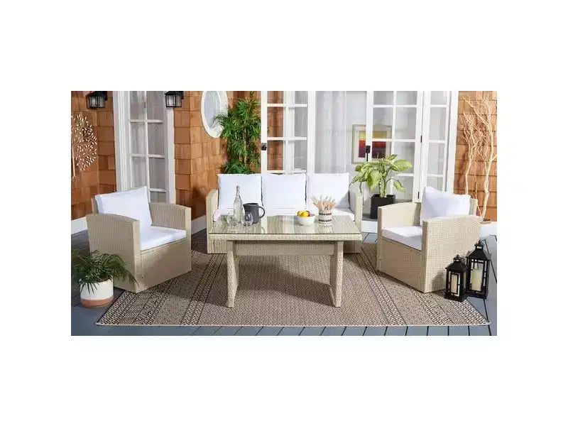 Conjunto de comedor Nyra - Interior/exterior - PAT7700 - Safavieh