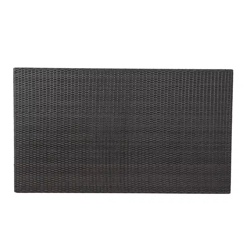 Juego de comedor de mimbre para exteriores Christopher Knight Home Harlowe de 7 piezas con cojines