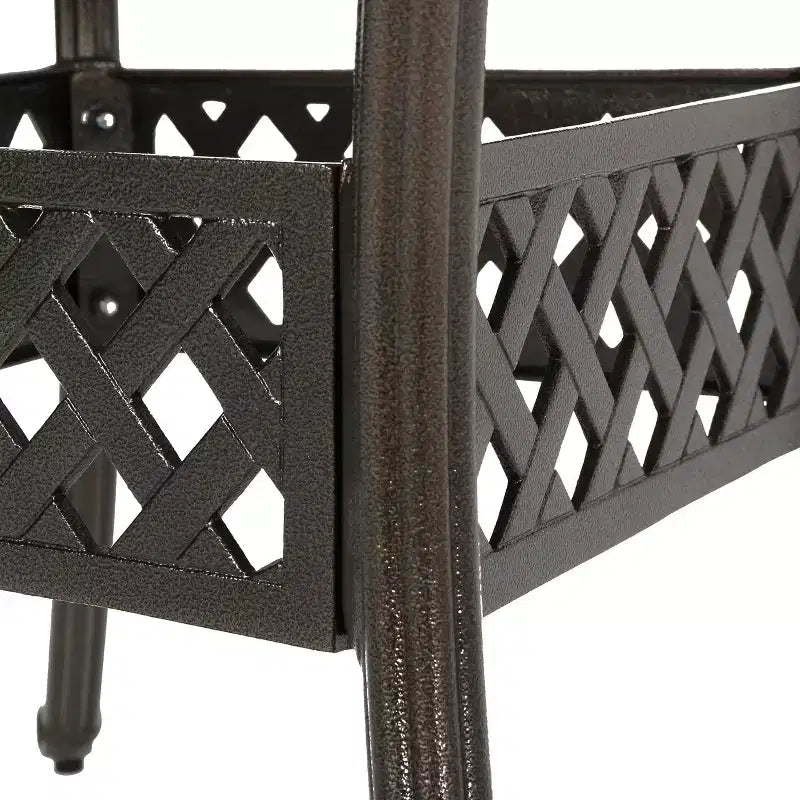 Christopher Knight Home Windley conjunto de comedor exterior expandible de aluminio de 5 piezas