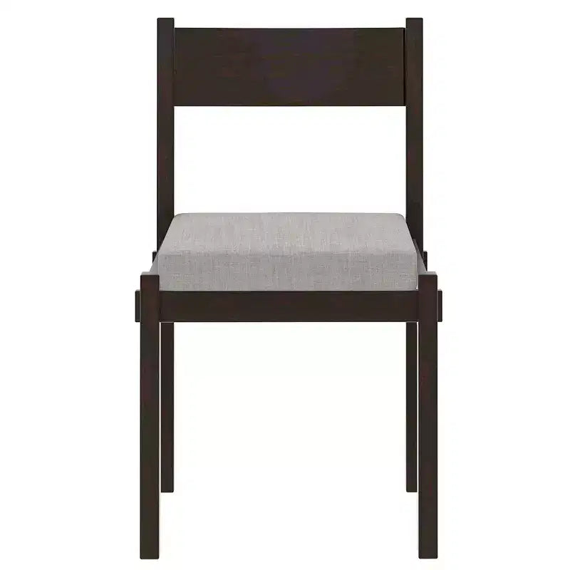 Whisen 7-Piece Retro Dining Set with Upholstered Chairs