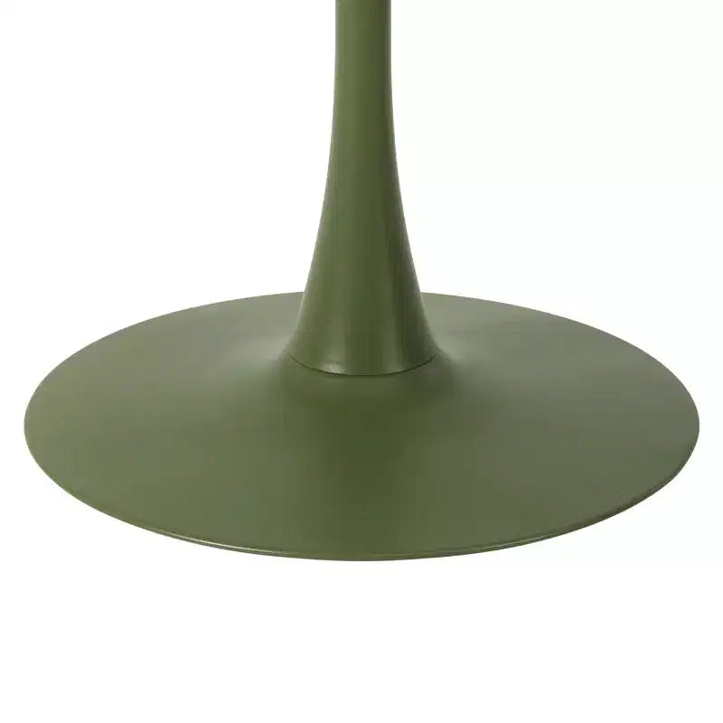 WestinTrends Playa 5 részes kültéri-beltéri, kerek fémből készült teraszétkező-garnitúra egymásra rakható teraszszékekkel