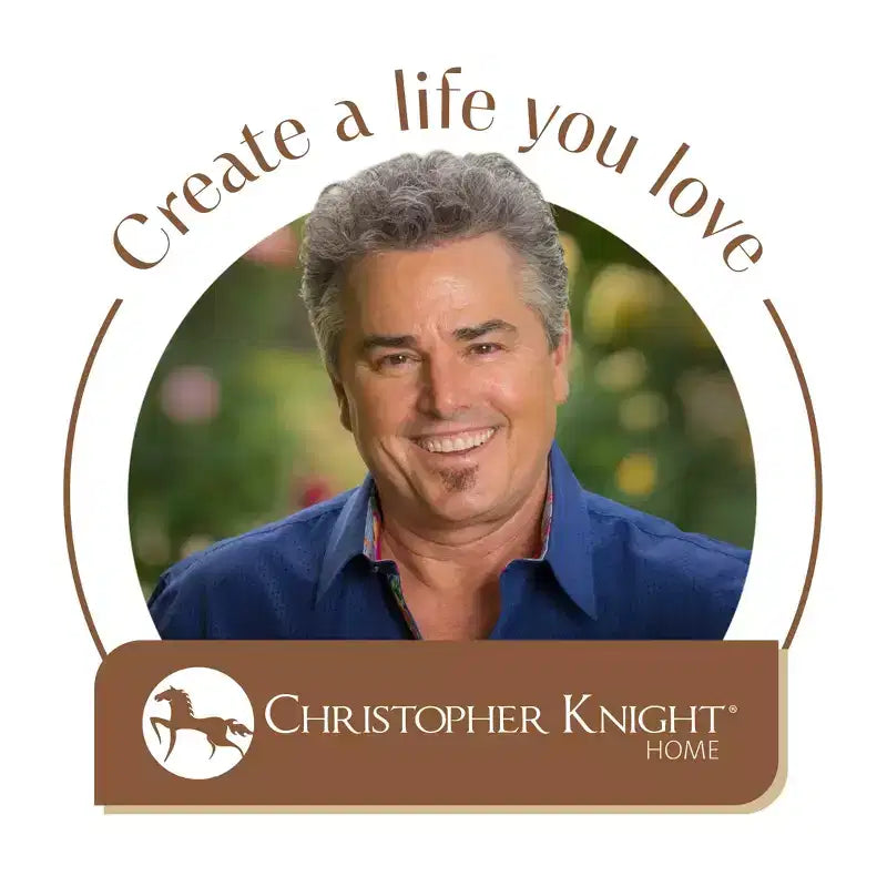 Christopher Knight Home Diana rustikales 7-teiliges Ess-Set aus Rattan und Akazienholz mit Lamellen für den Außenbereich, inklusive Polstern