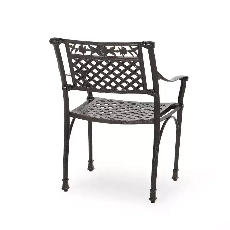 Conjunto de comedor de exterior de aluminio de 5 piezas Ridgecrest de Christopher Knight Home