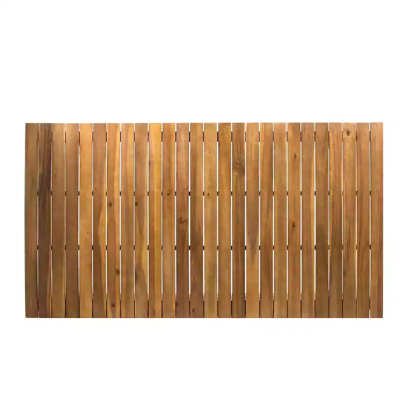 Christopher Knight Home Copperfield Outdoor Mesh and Acacia Wood 7 Piece Dining Set