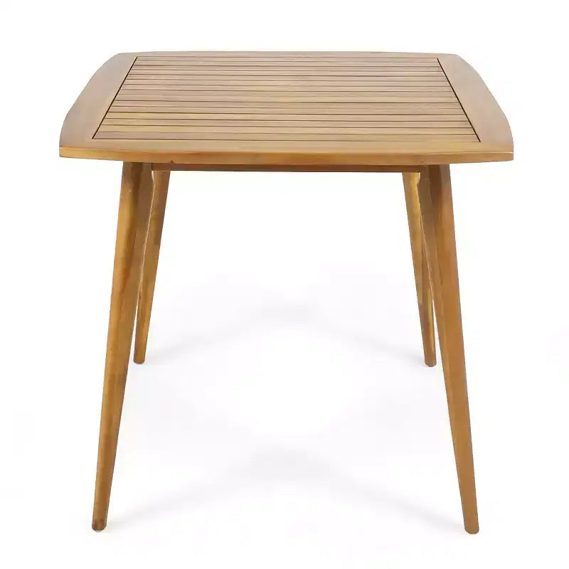 Juego de comedor de 5 piezas para exteriores Christopher Knight Home Lagen, de madera de acacia y mimbre