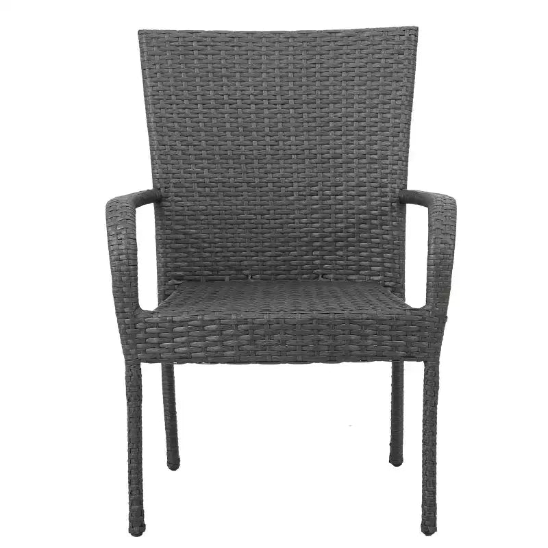 Juego de comedor de 5 piezas para exteriores Christopher Knight Home Lagen, de madera de acacia y mimbre