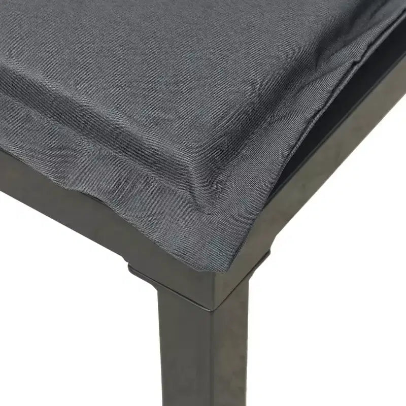 vidaXL Patio Lounge Set Sofa for Garden or Lawn, Black and Gray Poly Rattan