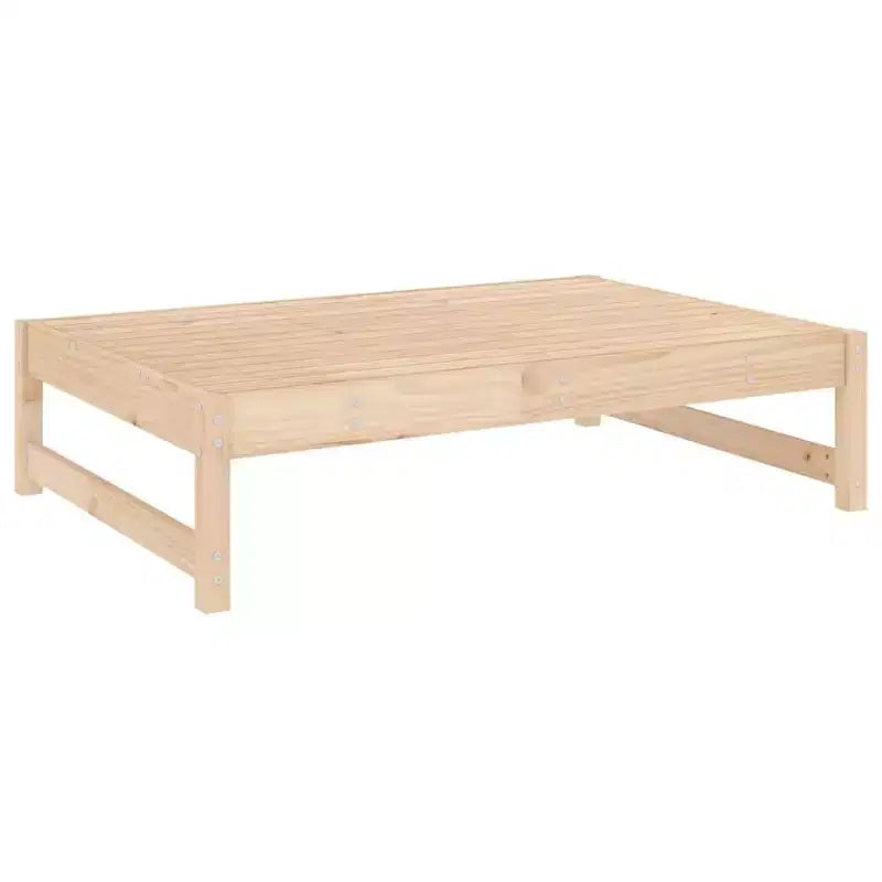 vidaXL Garden Lounge Set Natural Wood Solid pine wood Medium Modular