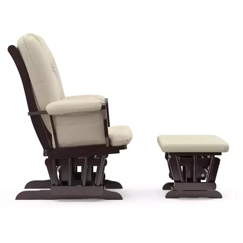 Nursery Glider Rocking Chair and Ottoman