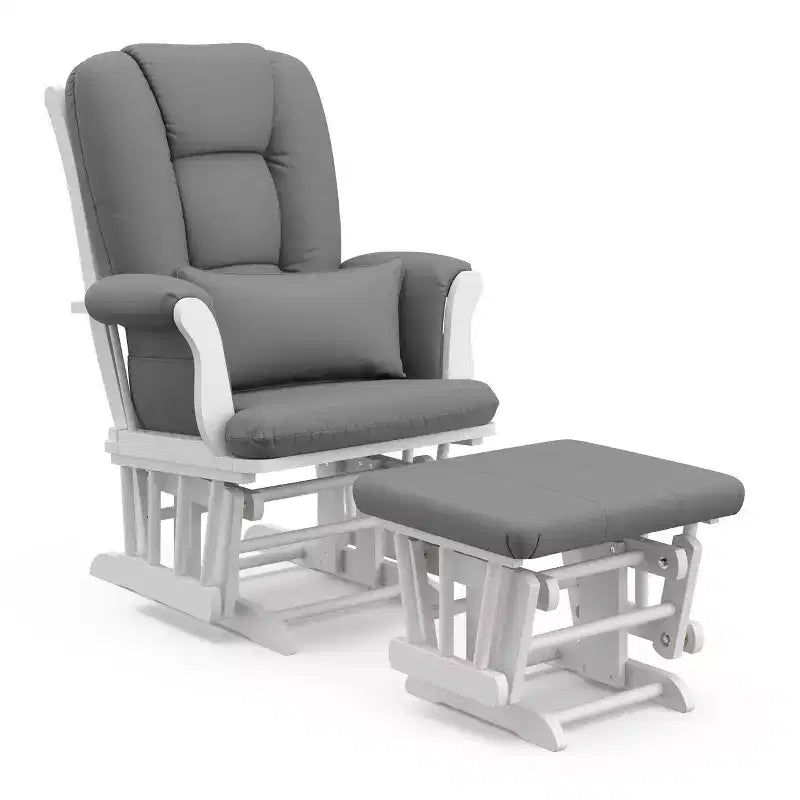 Nursery Glider Rocking Chair and Ottoman