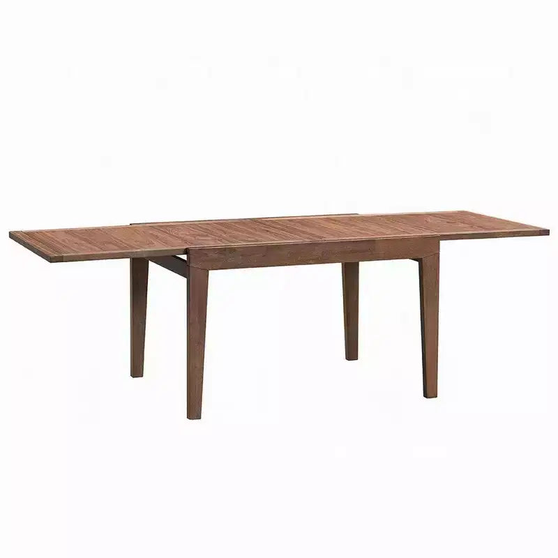 Expandable Dining Table, 47-94 Inch, Scandinavian Walnut Brown
