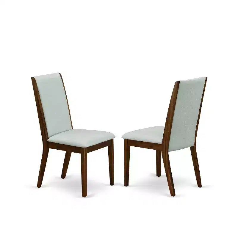 5-Piece Multi-Color Solid Wood Top - Rectangular Dining Room Set - Seats 4