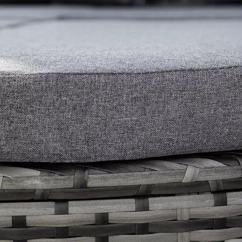 Convertible Rattan Daybed Sectional