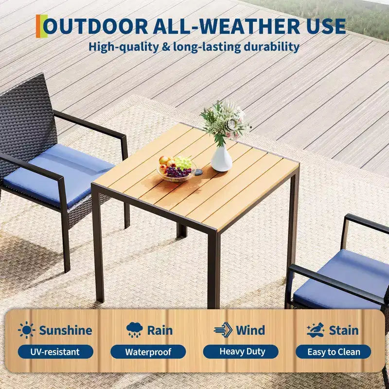 Outdoor-Essplatz-Set