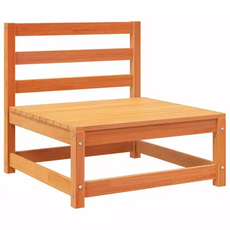 vidaXL Rustic Garden Sofa Set - Modular Outdoor Furniture in Various Colors