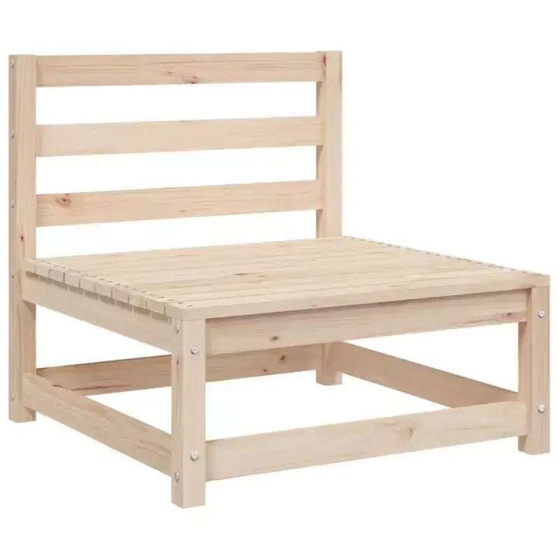 vidaXL Rustic Garden Sofa Set - Modular Outdoor Furniture in Various Colors
