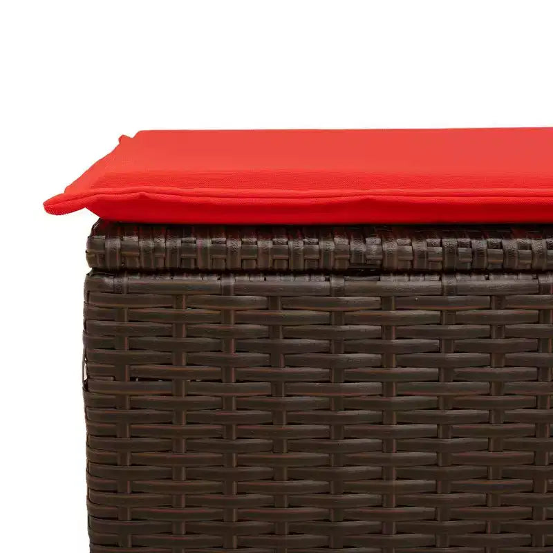 vidaXL Garden Sofa Set and PE rattan Large Modular