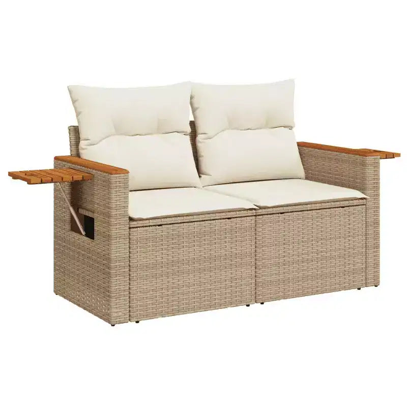 vidaXL Modular Garden Sofa Set with Cushions in Different Colors